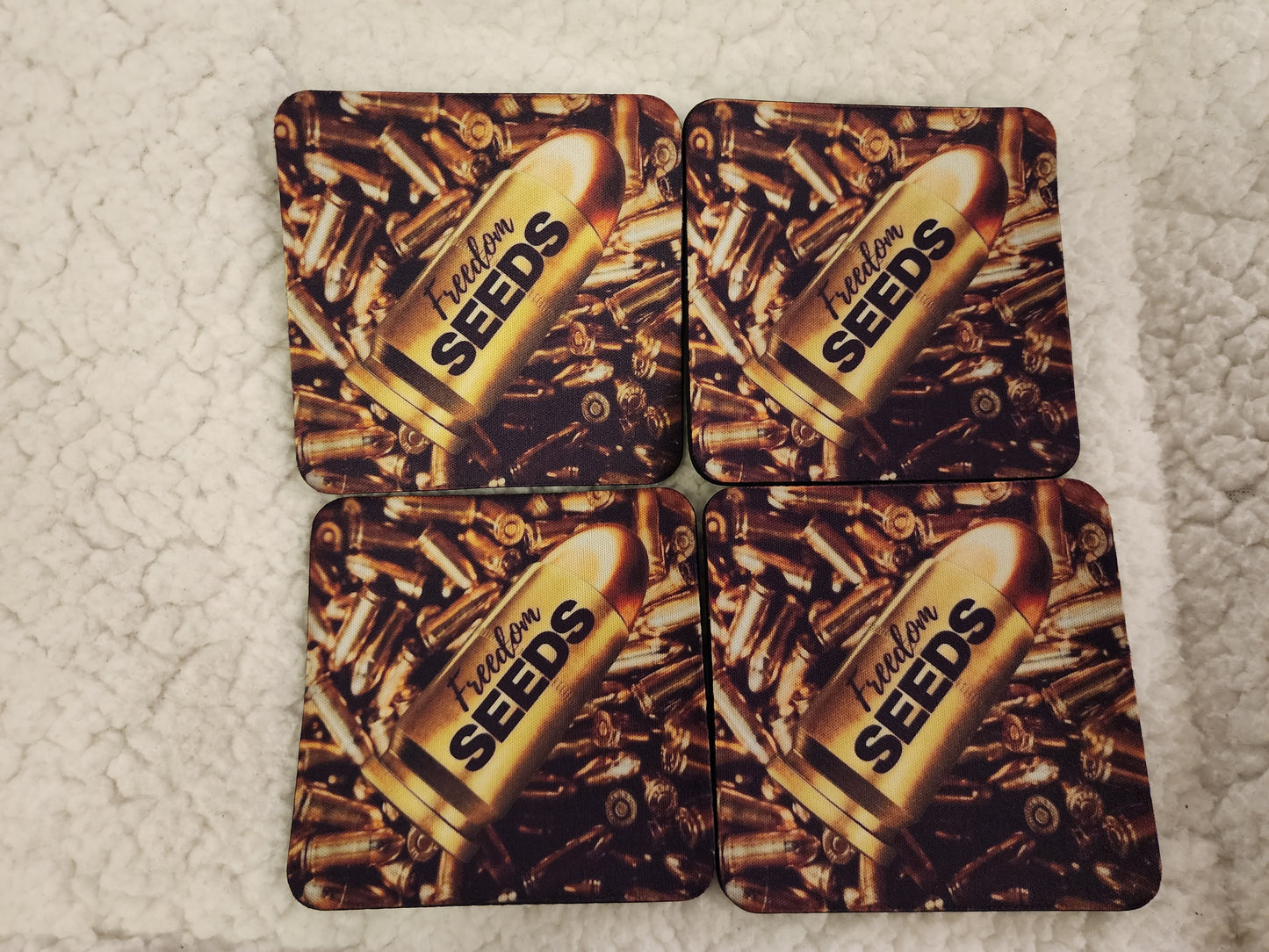 Freedom Seeds Table Coasters