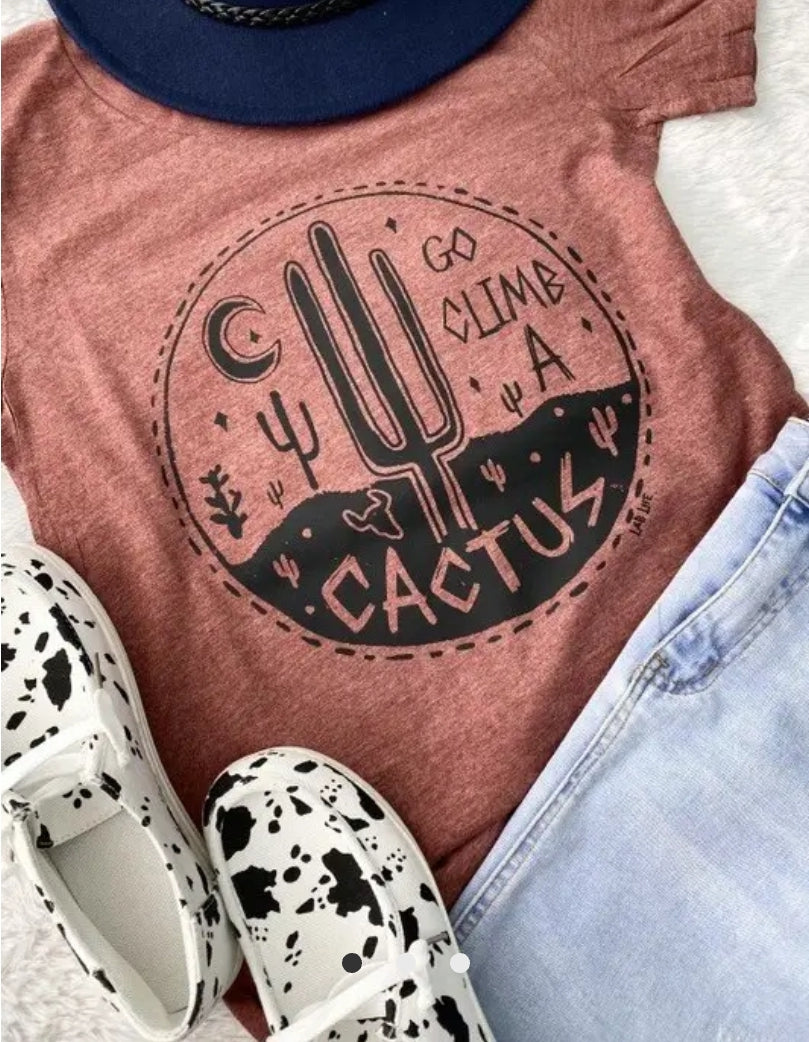Climb a Cactus T-shirt