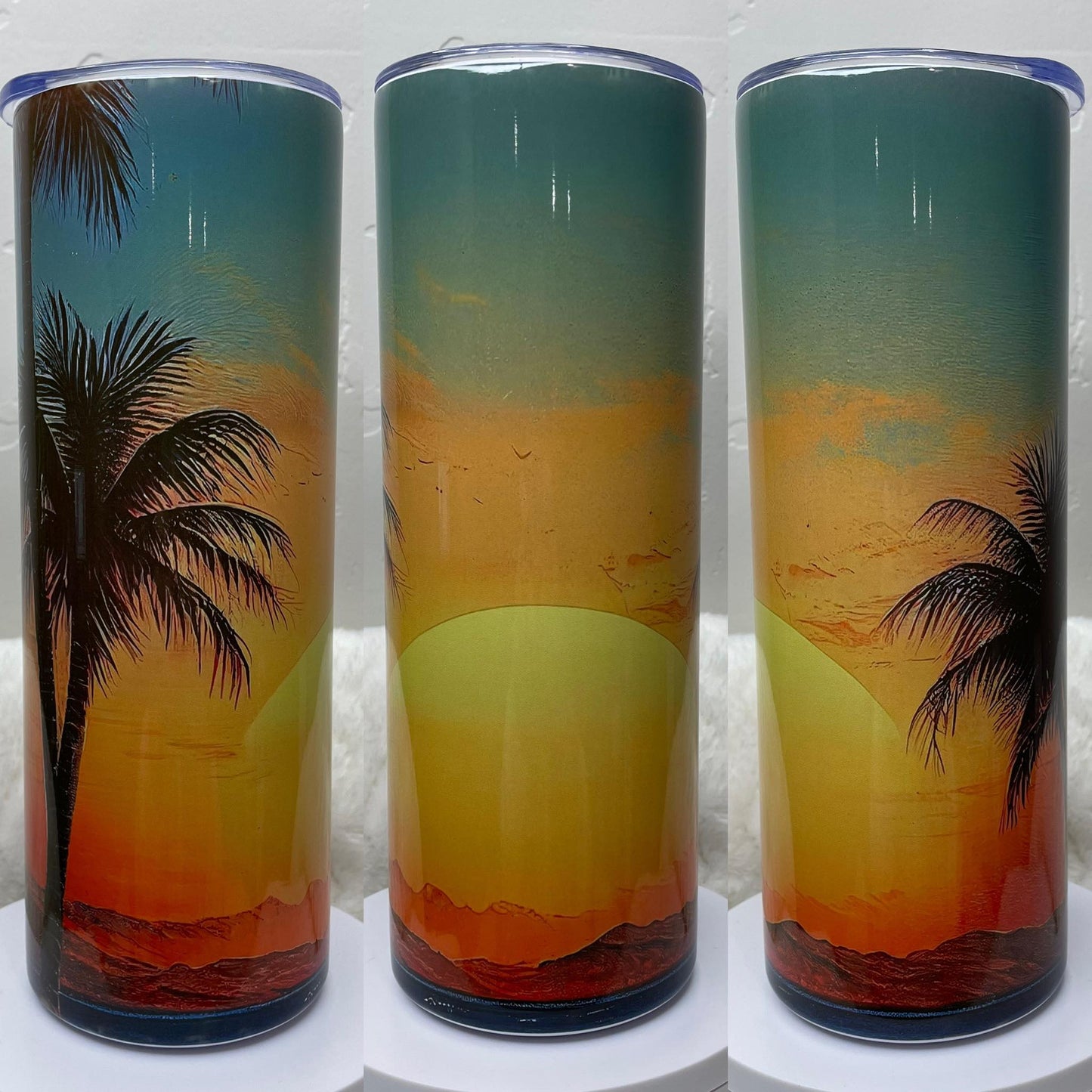 Beach Sunset 20oz Tumbler