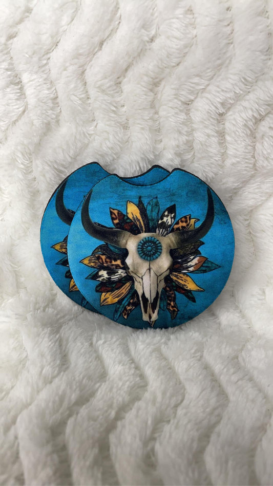 Feather Skull