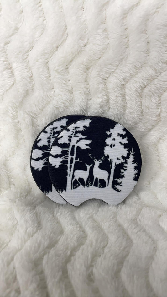 B&W Deer