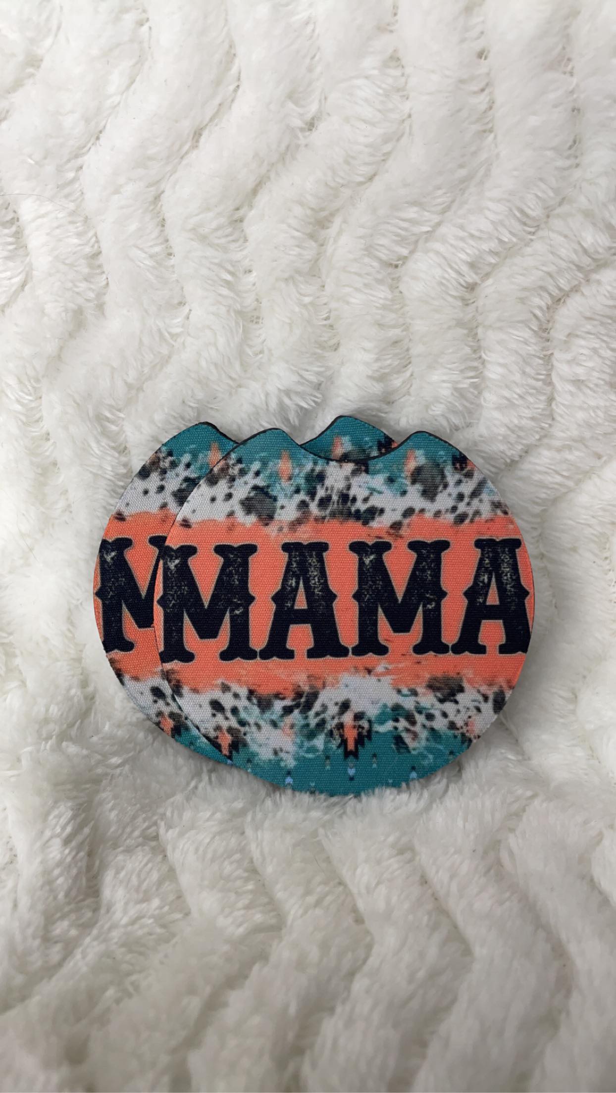 MAMA Car Coasters