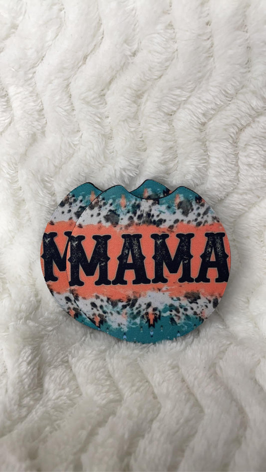 MAMA Car Coasters