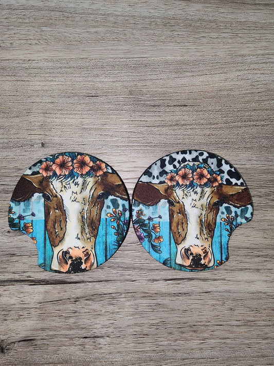 Blue Flower Heifer