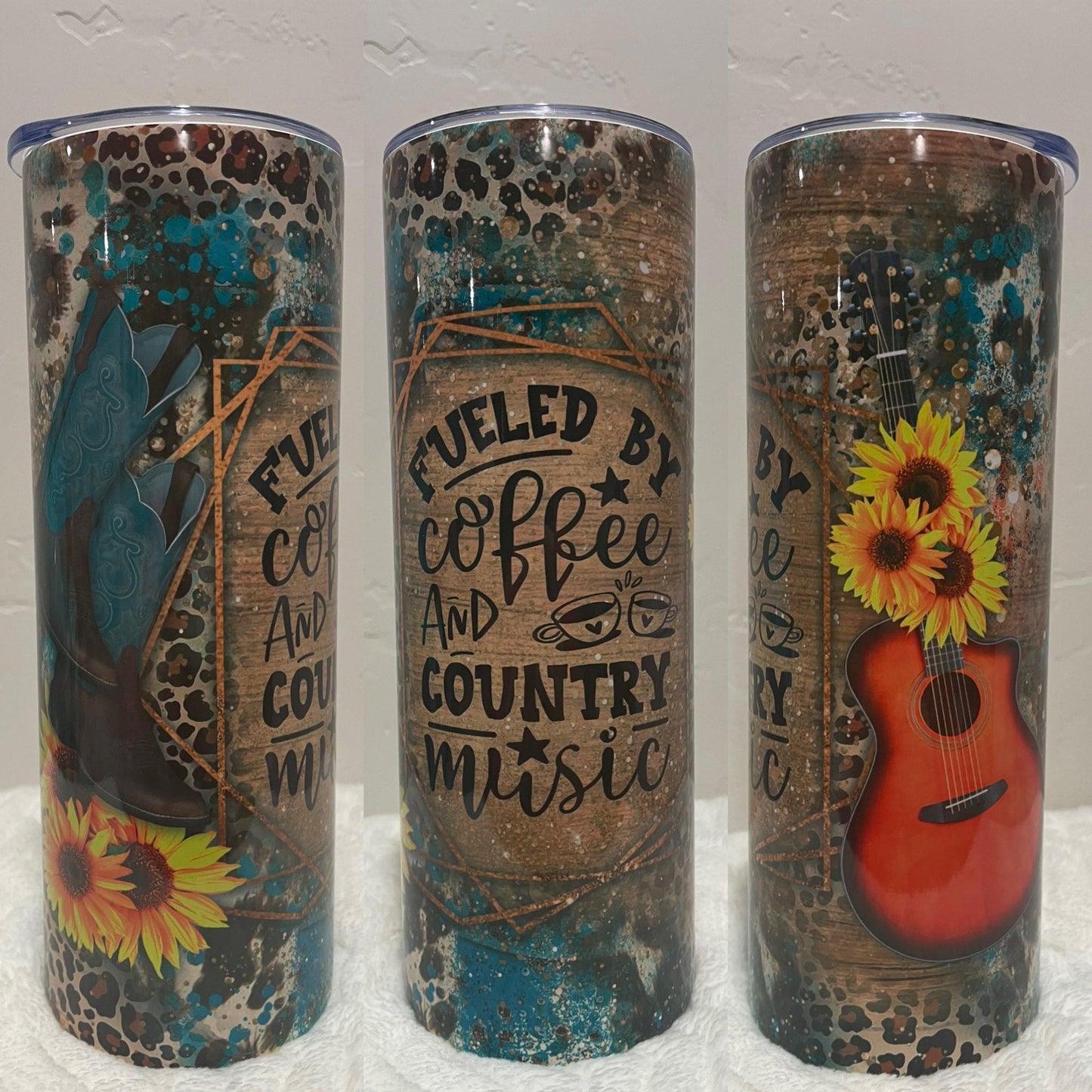 Fueled by Coffee and Country Music 20oz Tumbler
