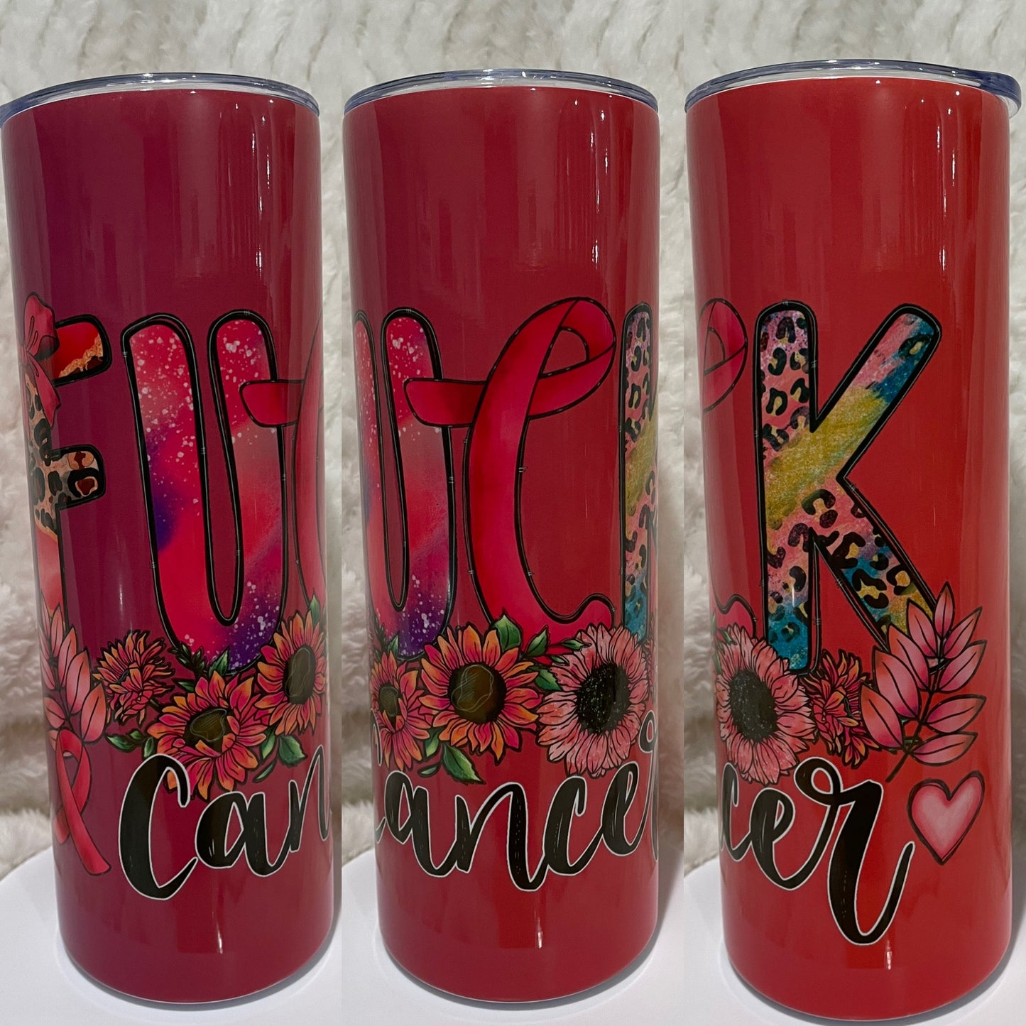 F*** Cancer 20oz Tumbler