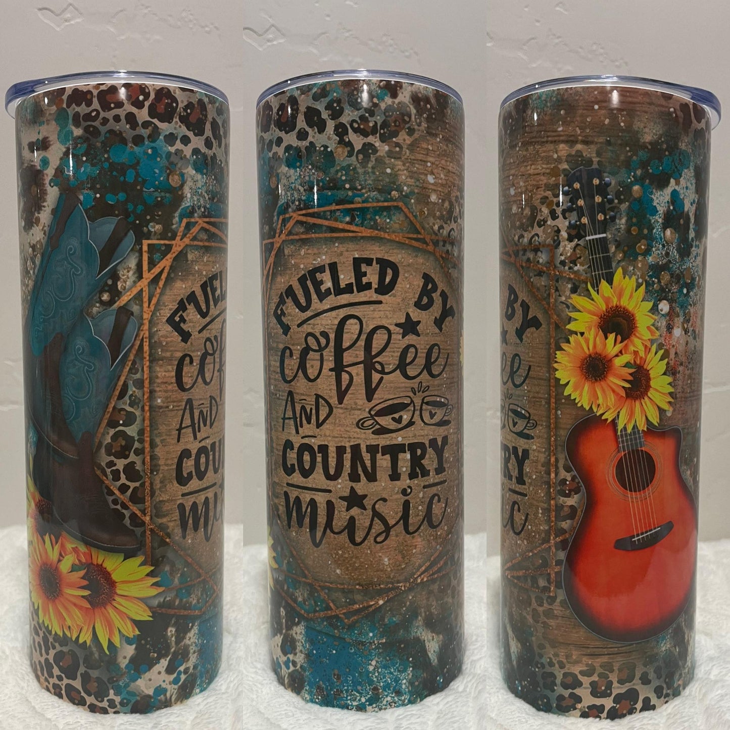 Fueled by Coffee and Country Music Tumbler