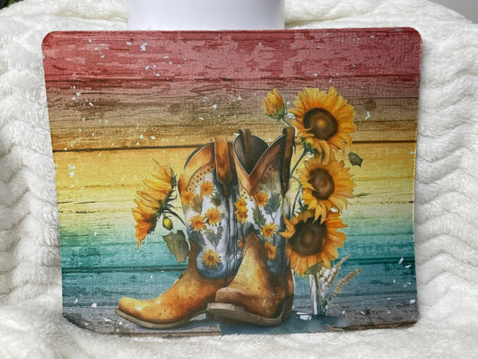 Rainbow Sunflower Boots